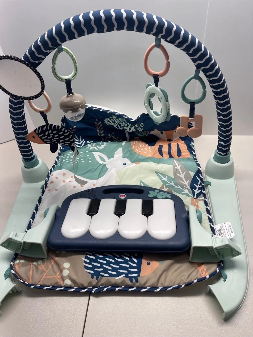 Playmat Kick & Play Piano Gym with Musical and Sensory Toys